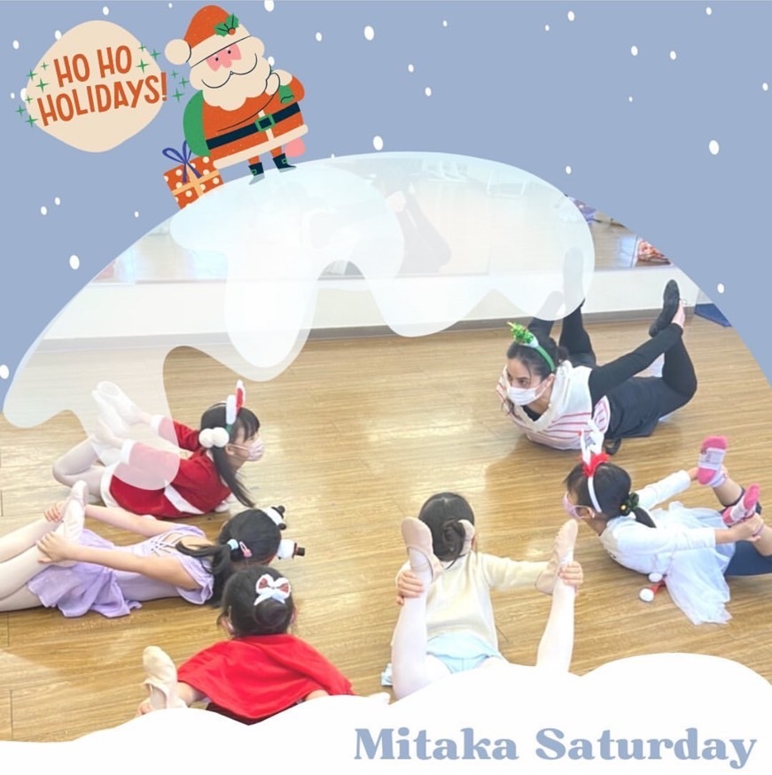 子どもバレエ女の子の習い事クリスマス